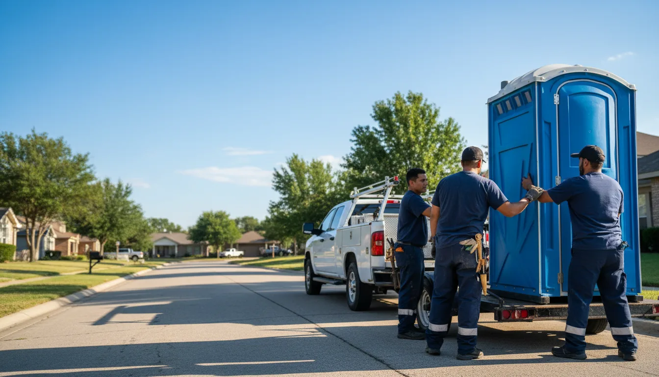 Portable Toilet Rental in Waterloo, IA near me